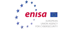 European Union Agency for Cybersecurity ENISA logo promoting the European Union Agency for Cybersecurity.